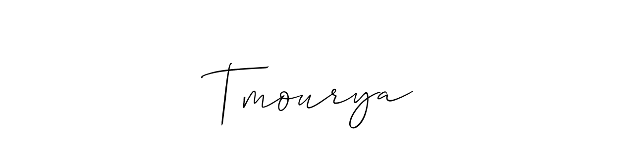 You should practise on your own different ways (Allison_Script) to write your name (Tmourya★★) in signature. don't let someone else do it for you. Tmourya★★ signature style 2 images and pictures png