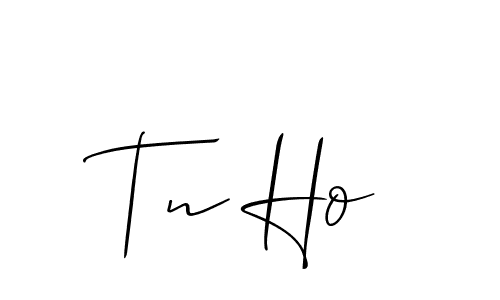 Make a short Tn Ho signature style. Manage your documents anywhere anytime using Allison_Script. Create and add eSignatures, submit forms, share and send files easily. Tn Ho signature style 2 images and pictures png