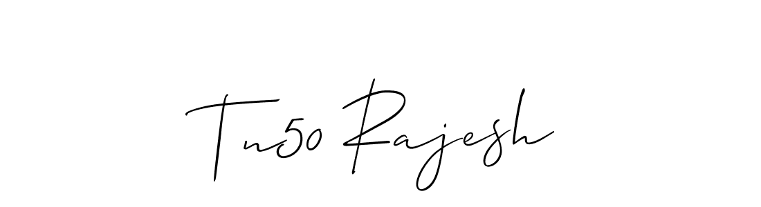 You should practise on your own different ways (Allison_Script) to write your name (Tn50 Rajesh) in signature. don't let someone else do it for you. Tn50 Rajesh signature style 2 images and pictures png