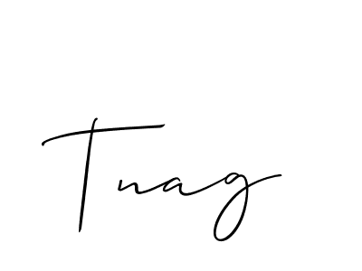 Also we have Tnag name is the best signature style. Create professional handwritten signature collection using Allison_Script autograph style. Tnag signature style 2 images and pictures png