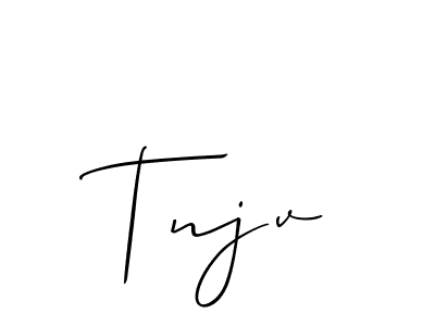 This is the best signature style for the Tnjv name. Also you like these signature font (Allison_Script). Mix name signature. Tnjv signature style 2 images and pictures png