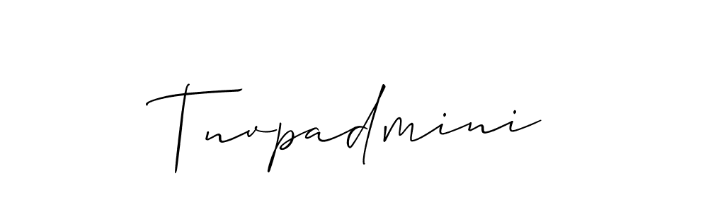 Also You can easily find your signature by using the search form. We will create Tnvpadmini name handwritten signature images for you free of cost using Allison_Script sign style. Tnvpadmini signature style 2 images and pictures png