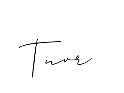 Also we have Tnvr name is the best signature style. Create professional handwritten signature collection using Allison_Script autograph style. Tnvr signature style 2 images and pictures png