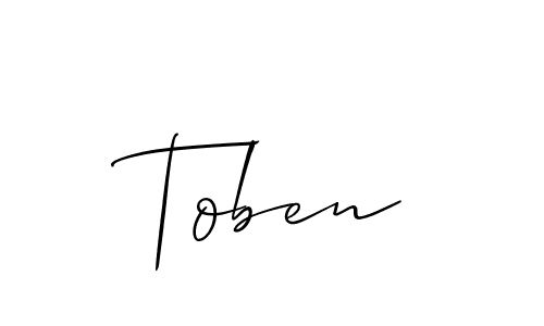Here are the top 10 professional signature styles for the name Toben. These are the best autograph styles you can use for your name. Toben signature style 2 images and pictures png