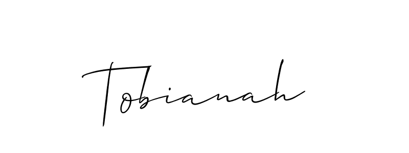 if you are searching for the best signature style for your name Tobianah. so please give up your signature search. here we have designed multiple signature styles  using Allison_Script. Tobianah signature style 2 images and pictures png