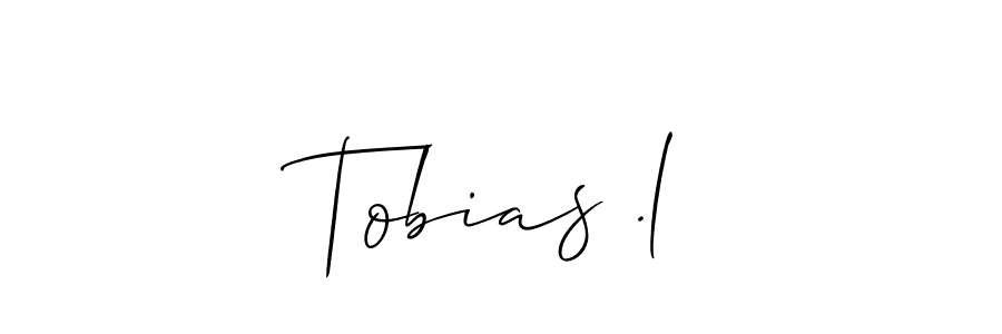 It looks lik you need a new signature style for name Tobias .l. Design unique handwritten (Allison_Script) signature with our free signature maker in just a few clicks. Tobias .l signature style 2 images and pictures png