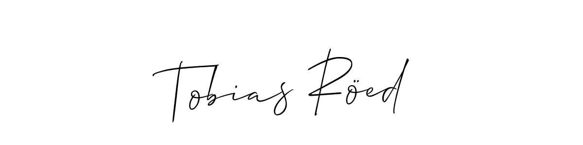 It looks lik you need a new signature style for name Tobias Röed. Design unique handwritten (Allison_Script) signature with our free signature maker in just a few clicks. Tobias Röed signature style 2 images and pictures png