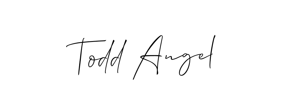 See photos of Todd Angel official signature by Spectra . Check more albums & portfolios. Read reviews & check more about Allison_Script font. Todd Angel signature style 2 images and pictures png