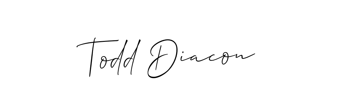 See photos of Todd Diacon official signature by Spectra . Check more albums & portfolios. Read reviews & check more about Allison_Script font. Todd Diacon signature style 2 images and pictures png