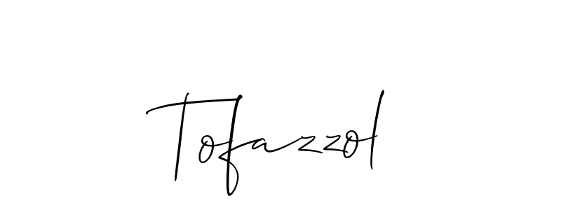 Make a short Tofazzol signature style. Manage your documents anywhere anytime using Allison_Script. Create and add eSignatures, submit forms, share and send files easily. Tofazzol signature style 2 images and pictures png