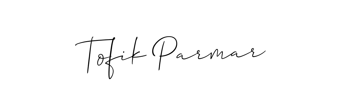 Check out images of Autograph of Tofik Parmar name. Actor Tofik Parmar Signature Style. Allison_Script is a professional sign style online. Tofik Parmar signature style 2 images and pictures png