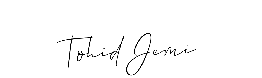 Here are the top 10 professional signature styles for the name Tohid Jemi. These are the best autograph styles you can use for your name. Tohid Jemi signature style 2 images and pictures png