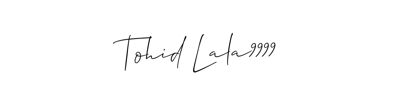 It looks lik you need a new signature style for name Tohid Lala9999. Design unique handwritten (Allison_Script) signature with our free signature maker in just a few clicks. Tohid Lala9999 signature style 2 images and pictures png