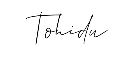 Once you've used our free online signature maker to create your best signature Allison_Script style, it's time to enjoy signing your documents with Tohidu name. Tohidu signature style 2 images and pictures png