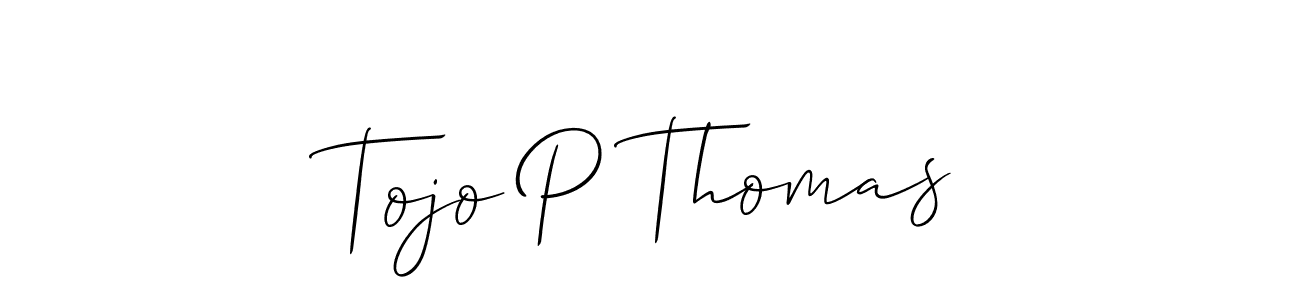 Once you've used our free online signature maker to create your best signature Allison_Script style, it's time to enjoy all of the benefits that Tojo P Thomas name signing documents. Tojo P Thomas signature style 2 images and pictures png