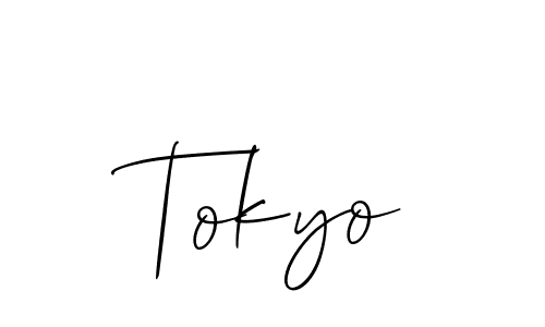 Tokyo stylish signature style. Best Handwritten Sign (Allison_Script) for my name. Handwritten Signature Collection Ideas for my name Tokyo. Tokyo signature style 2 images and pictures png