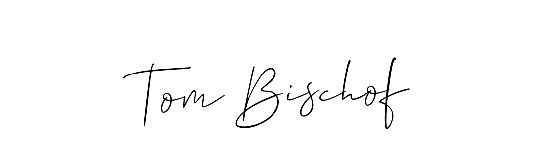 if you are searching for the best signature style for your name Tom Bischof. so please give up your signature search. here we have designed multiple signature styles  using Allison_Script. Tom Bischof signature style 2 images and pictures png