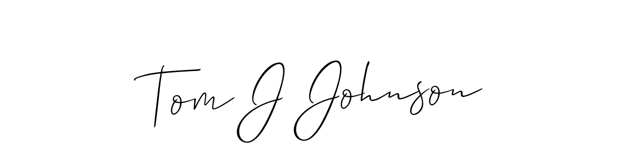 Similarly Allison_Script is the best handwritten signature design. Signature creator online .You can use it as an online autograph creator for name Tom J Johnson. Tom J Johnson signature style 2 images and pictures png