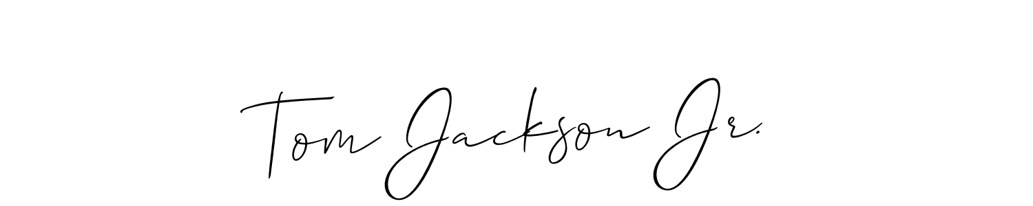 You can use this online signature creator to create a handwritten signature for the name Tom Jackson Jr.. This is the best online autograph maker. Tom Jackson Jr. signature style 2 images and pictures png