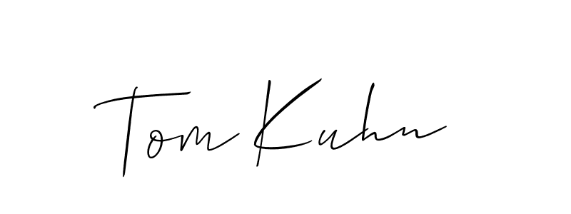 Once you've used our free online signature maker to create your best signature Allison_Script style, it's time to enjoy all of the benefits that Tom Kuhn name signing documents. Tom Kuhn signature style 2 images and pictures png