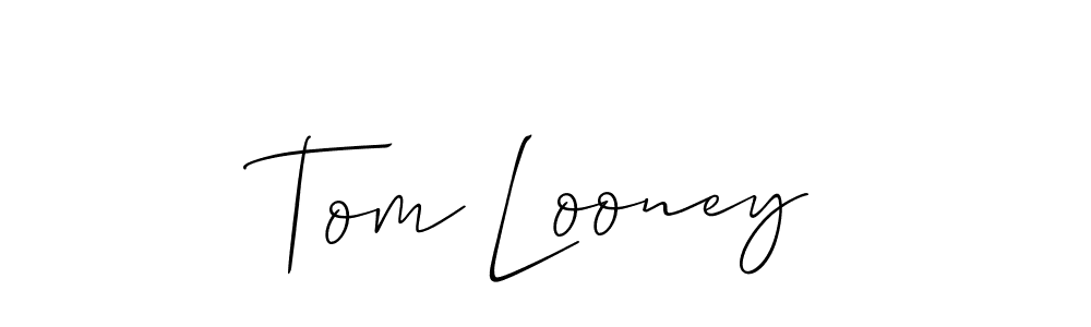 How to Draw Tom Looney signature style? Allison_Script is a latest design signature styles for name Tom Looney. Tom Looney signature style 2 images and pictures png