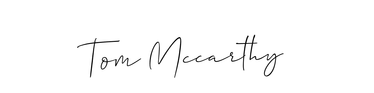 if you are searching for the best signature style for your name Tom Mccarthy. so please give up your signature search. here we have designed multiple signature styles  using Allison_Script. Tom Mccarthy signature style 2 images and pictures png