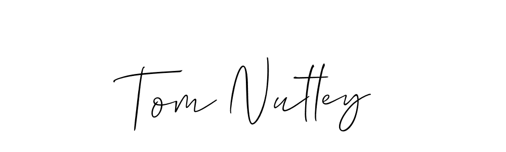 Design your own signature with our free online signature maker. With this signature software, you can create a handwritten (Allison_Script) signature for name Tom Nutley. Tom Nutley signature style 2 images and pictures png