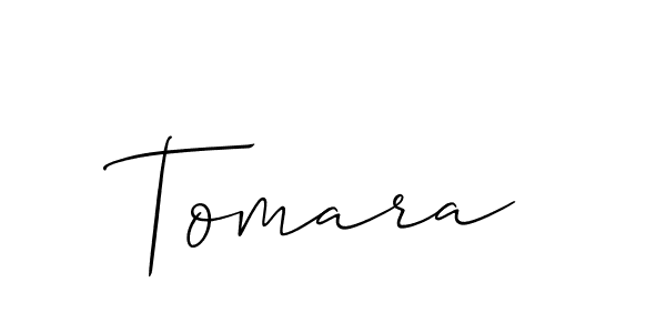 Also we have Tomara name is the best signature style. Create professional handwritten signature collection using Allison_Script autograph style. Tomara signature style 2 images and pictures png