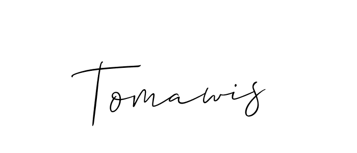 Similarly Allison_Script is the best handwritten signature design. Signature creator online .You can use it as an online autograph creator for name Tomawis. Tomawis signature style 2 images and pictures png