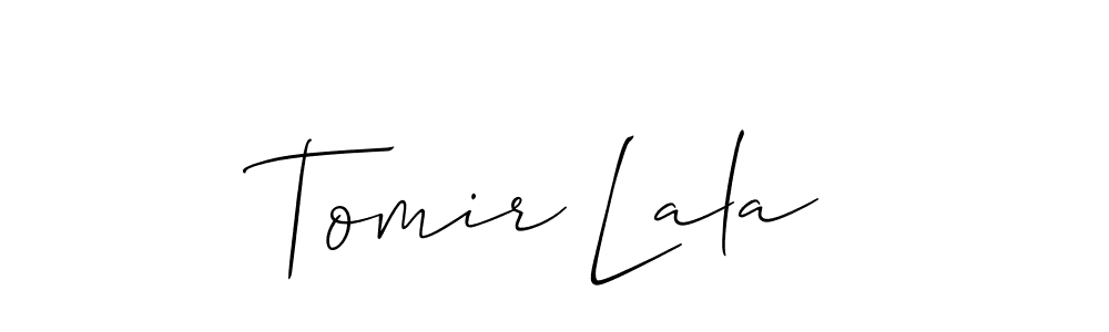 See photos of Tomir Lala official signature by Spectra . Check more albums & portfolios. Read reviews & check more about Allison_Script font. Tomir Lala signature style 2 images and pictures png