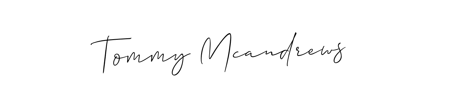 Once you've used our free online signature maker to create your best signature Allison_Script style, it's time to enjoy all of the benefits that Tommy Mcandrews name signing documents. Tommy Mcandrews signature style 2 images and pictures png