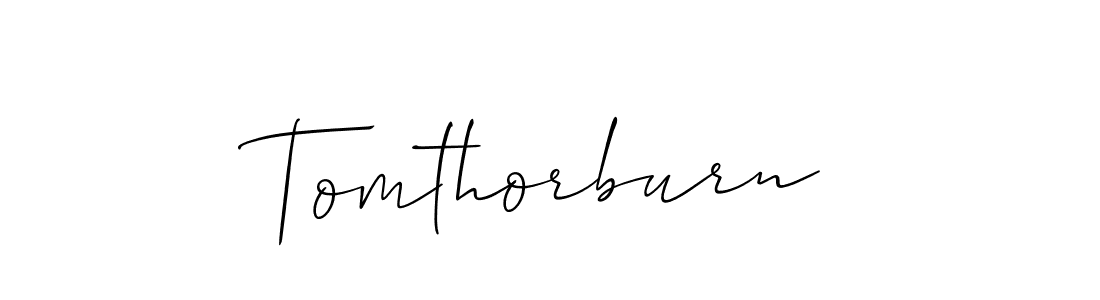 Once you've used our free online signature maker to create your best signature Allison_Script style, it's time to enjoy all of the benefits that Tomthorburn name signing documents. Tomthorburn signature style 2 images and pictures png