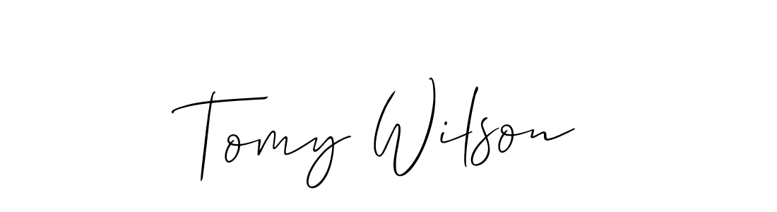 See photos of Tomy Wilson official signature by Spectra . Check more albums & portfolios. Read reviews & check more about Allison_Script font. Tomy Wilson signature style 2 images and pictures png