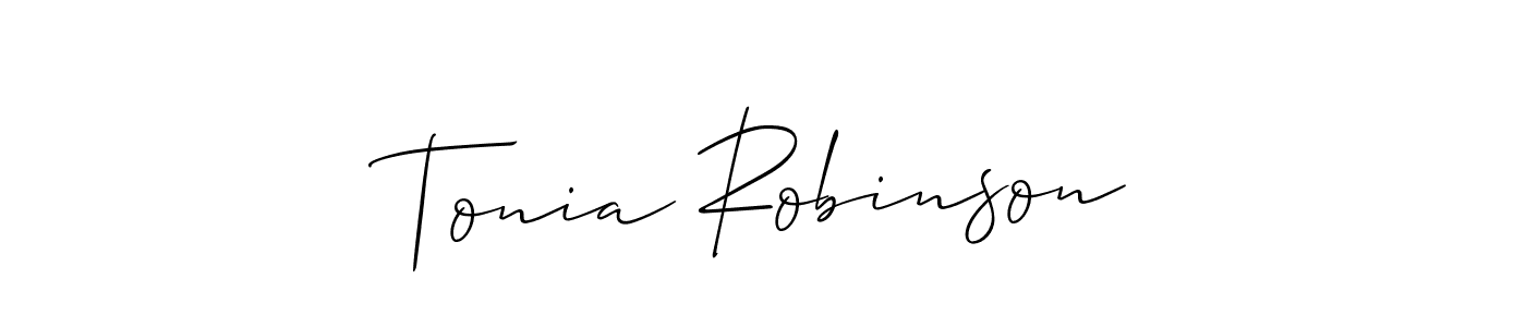 Once you've used our free online signature maker to create your best signature Allison_Script style, it's time to enjoy all of the benefits that Tonia Robinson name signing documents. Tonia Robinson signature style 2 images and pictures png