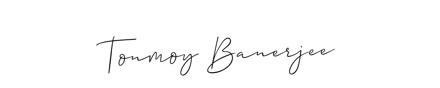 This is the best signature style for the Tonmoy Banerjee name. Also you like these signature font (Allison_Script). Mix name signature. Tonmoy Banerjee signature style 2 images and pictures png