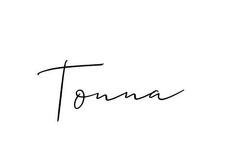 You can use this online signature creator to create a handwritten signature for the name Tonna. This is the best online autograph maker. Tonna signature style 2 images and pictures png