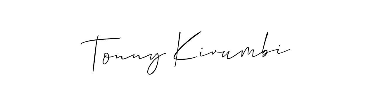 Here are the top 10 professional signature styles for the name Tonny Kivumbi. These are the best autograph styles you can use for your name. Tonny Kivumbi signature style 2 images and pictures png