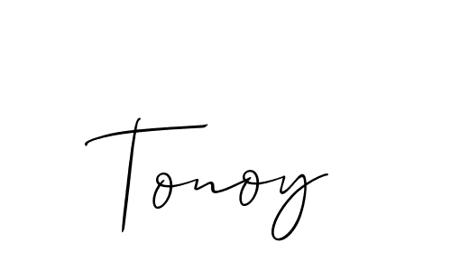 Once you've used our free online signature maker to create your best signature Allison_Script style, it's time to enjoy all of the benefits that Tonoy name signing documents. Tonoy signature style 2 images and pictures png