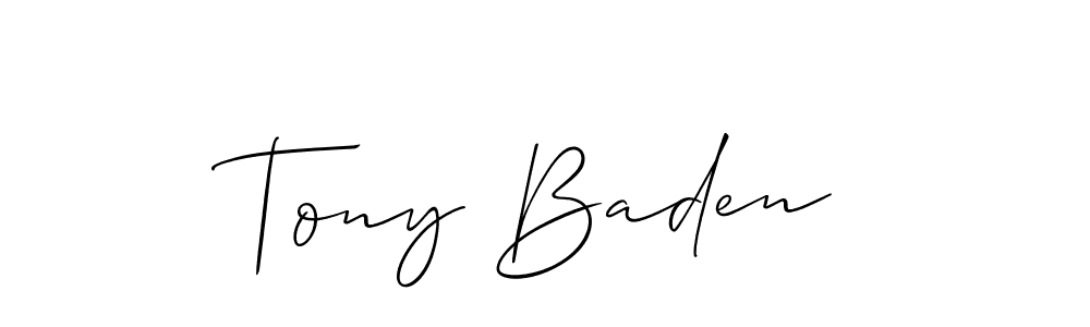 Here are the top 10 professional signature styles for the name Tony Baden. These are the best autograph styles you can use for your name. Tony Baden signature style 2 images and pictures png