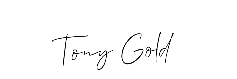 See photos of Tony Gold official signature by Spectra . Check more albums & portfolios. Read reviews & check more about Allison_Script font. Tony Gold signature style 2 images and pictures png