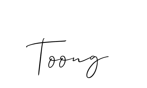 How to Draw Toong signature style? Allison_Script is a latest design signature styles for name Toong. Toong signature style 2 images and pictures png