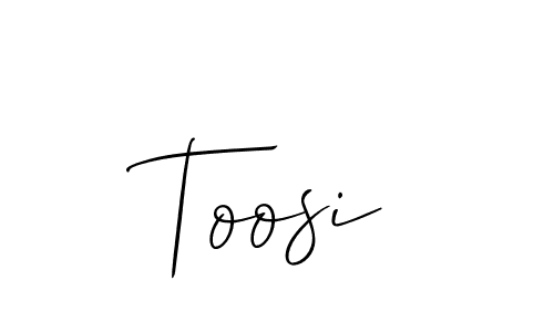 Once you've used our free online signature maker to create your best signature Allison_Script style, it's time to enjoy all of the benefits that Toosi name signing documents. Toosi signature style 2 images and pictures png