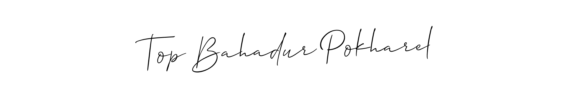 You can use this online signature creator to create a handwritten signature for the name Top Bahadur Pokharel. This is the best online autograph maker. Top Bahadur Pokharel signature style 2 images and pictures png