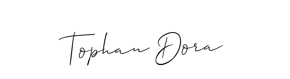 You can use this online signature creator to create a handwritten signature for the name Tophan Dora. This is the best online autograph maker. Tophan Dora signature style 2 images and pictures png