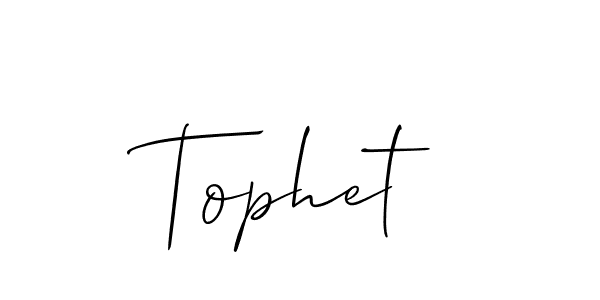 Also You can easily find your signature by using the search form. We will create Tophet name handwritten signature images for you free of cost using Allison_Script sign style. Tophet signature style 2 images and pictures png