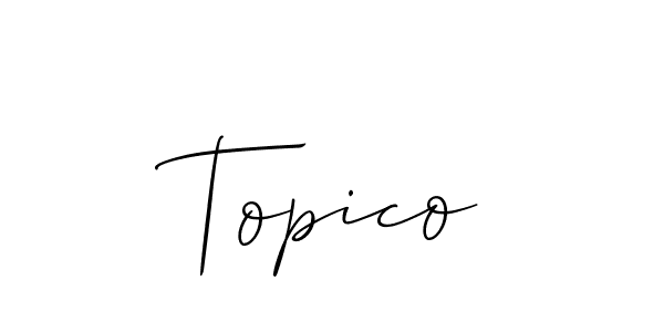 This is the best signature style for the Topico name. Also you like these signature font (Allison_Script). Mix name signature. Topico signature style 2 images and pictures png