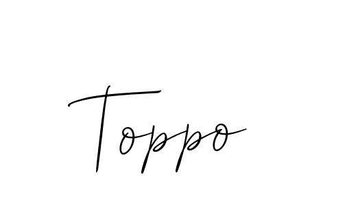 Here are the top 10 professional signature styles for the name Toppo. These are the best autograph styles you can use for your name. Toppo signature style 2 images and pictures png