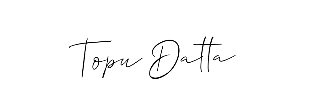 This is the best signature style for the Topu Datta name. Also you like these signature font (Allison_Script). Mix name signature. Topu Datta signature style 2 images and pictures png