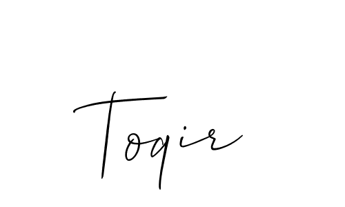 Also You can easily find your signature by using the search form. We will create Toqir name handwritten signature images for you free of cost using Allison_Script sign style. Toqir signature style 2 images and pictures png