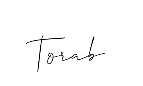 It looks lik you need a new signature style for name Torab. Design unique handwritten (Allison_Script) signature with our free signature maker in just a few clicks. Torab signature style 2 images and pictures png